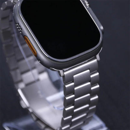 Stainless Steel Strap For Apple Watch Band 45mm Ultra 49mm 41mm 40mm 44mm 46mm Strap Metal Bracelet For Iwatch Series 11 10 42mm