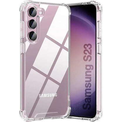 Shockproof Clear Case for Samsung Galaxy Models