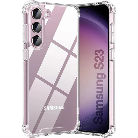 Shockproof Clear Case for Samsung Galaxy Models