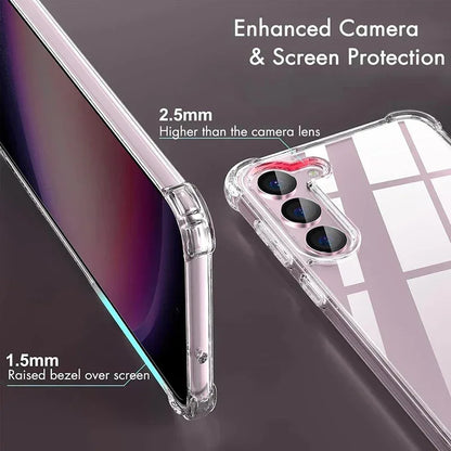 Shockproof Clear Case for Samsung Galaxy Models