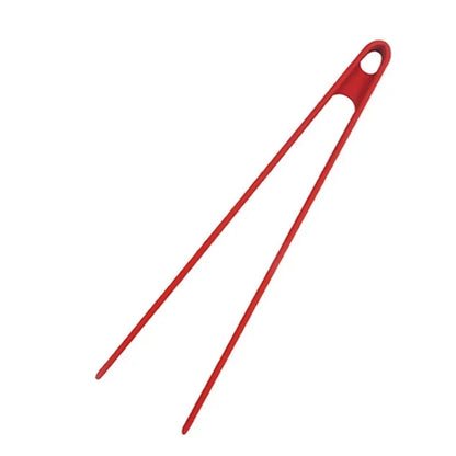 Silicone Anti-Slip Food Tongs – Heat Resistant BBQ & Kitchen Clip (22cm)