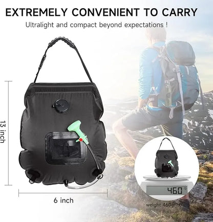 Solar Heating Portable Camping Shower Bag - Urbizia