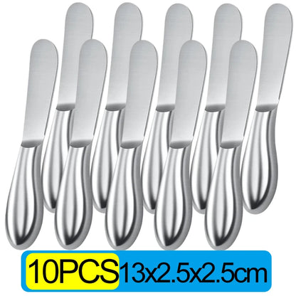 Stainless Steel Butter Cutter & Cheese Knife – Multipurpose Kitchen Spreader