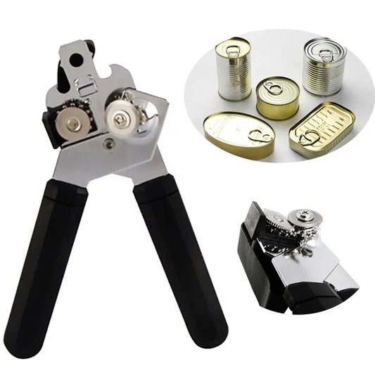 Stainless Steel Professional Can & Bottle Opener – Multifunctional Kitchen Tool