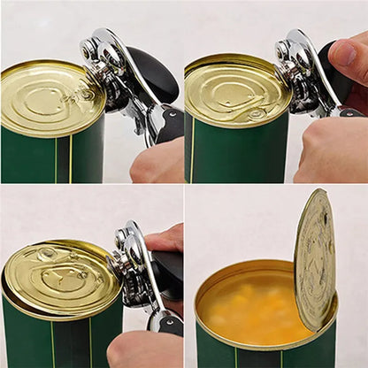 Stainless Steel Professional Can & Bottle Opener – Multifunctional Kitchen Tool