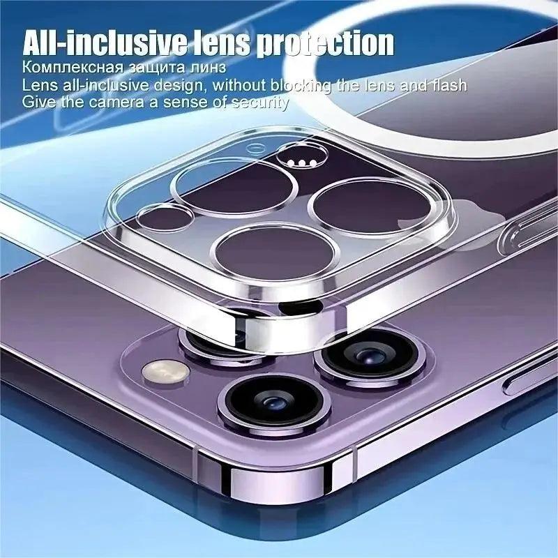 Ultra-Thin Magnetic iPhone Case Anti-Drop Protection