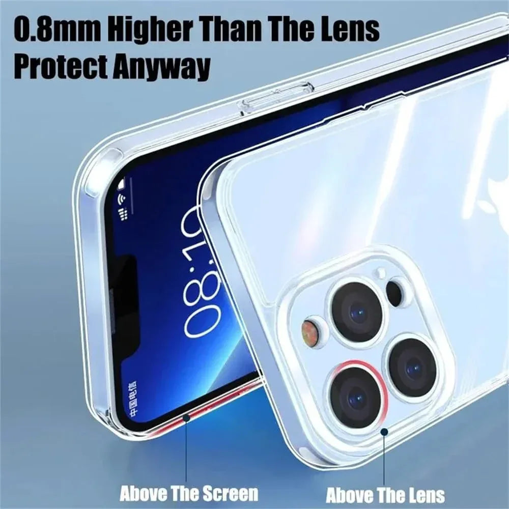 Ultra Thin Clear iPhone Case Soft TPU Protection