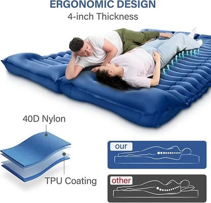 Ultralight Inflatable Camping Sleeping Pad - Urbizia