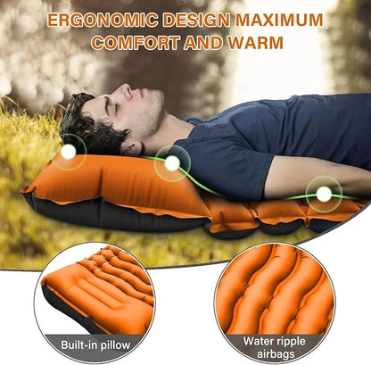 Ultralight Inflatable Camping Sleeping Pad - Urbizia