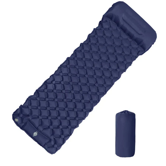 Ultralight Sleeping Pad – Built-in Pump Air Mattress