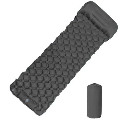 Ultralight Sleeping Pad – Built-in Pump Air Mattress