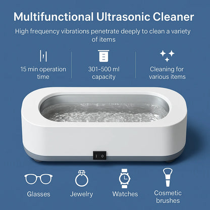 Urbizia™ Sonic MultiClean Pro – Ultrasonic Vibration Cleaner