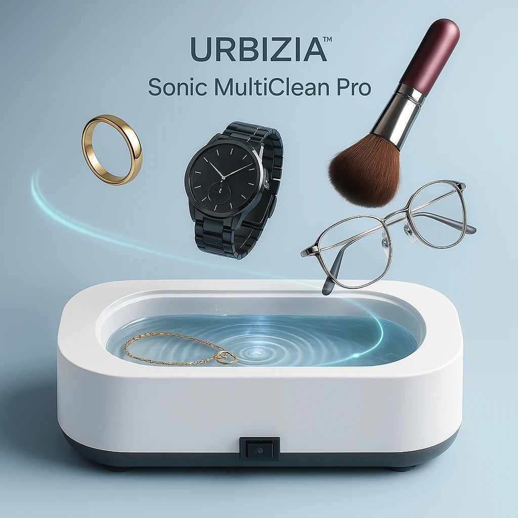Urbizia™ Sonic MultiClean Pro – Ultrasonic Vibration Cleaner