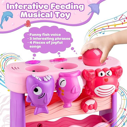 V-Opitos Musical Interactive Feeding Toy – Montessori Learning for Toddlers - Urbizia