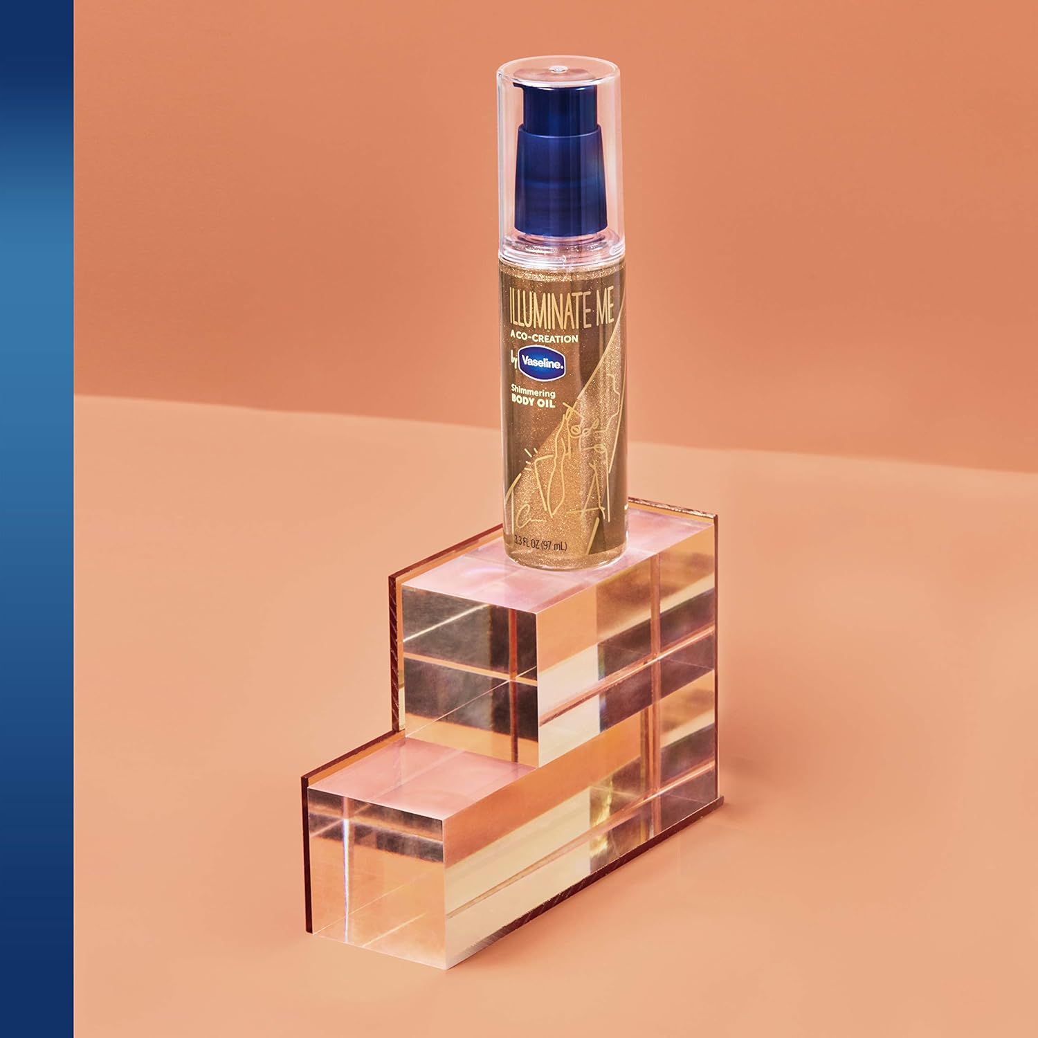 Vaseline Illuminate Me Shimmering Body Oil – Glow & Hydration for Melanin-Rich Skin, 3.3 oz - Urbizia