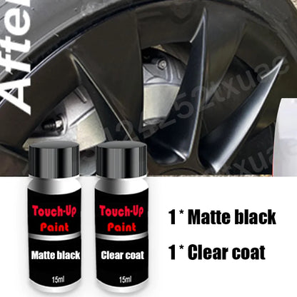 Wheel Touch-Up Kit – Gloss Black, Matte Black, Silver, Grey Paint Repair Kit