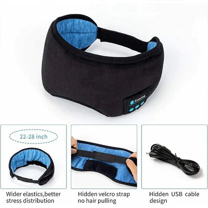 Wireless Sleep Mask – 3D Eye Mask with Music
