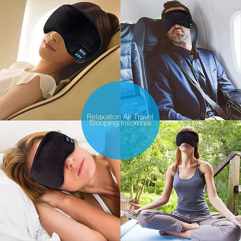 Wireless Sleep Mask – 3D Eye Mask with Music