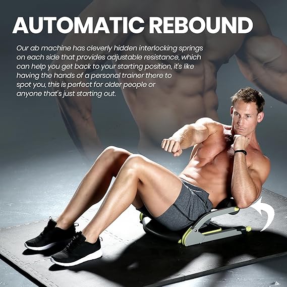 Wonder Core Smart Ab Machine – Home Gym Ab Workout Equipment - Urbizia