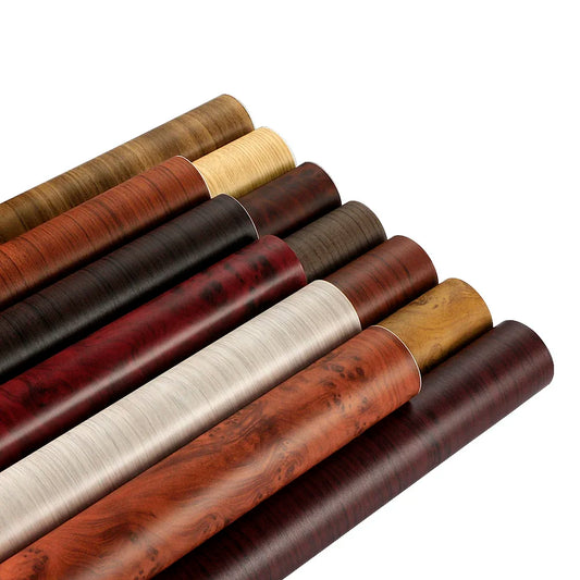 Wood Grain Vinyl Wrap Film – 30×100cm Self-Adhesive Car & Furniture Sticker