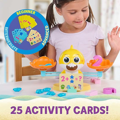 WowWee Baby Shark Sea-Saw Counting Game – Educational Math Toy for Toddlers - Urbizia