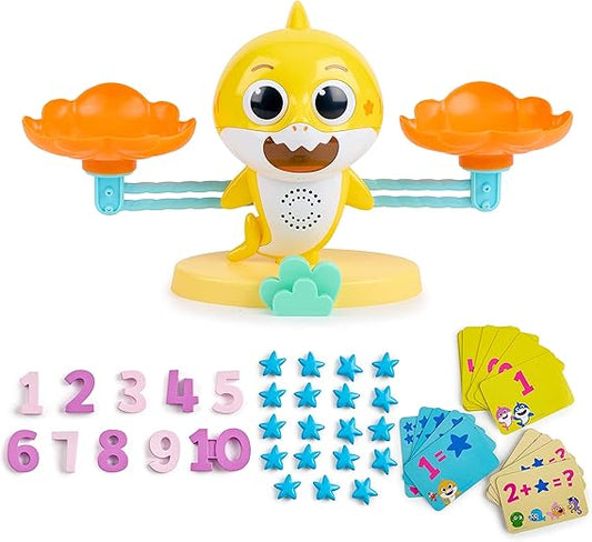 WowWee Baby Shark Sea-Saw Counting Game – Educational Math Toy for Toddlers - Urbizia