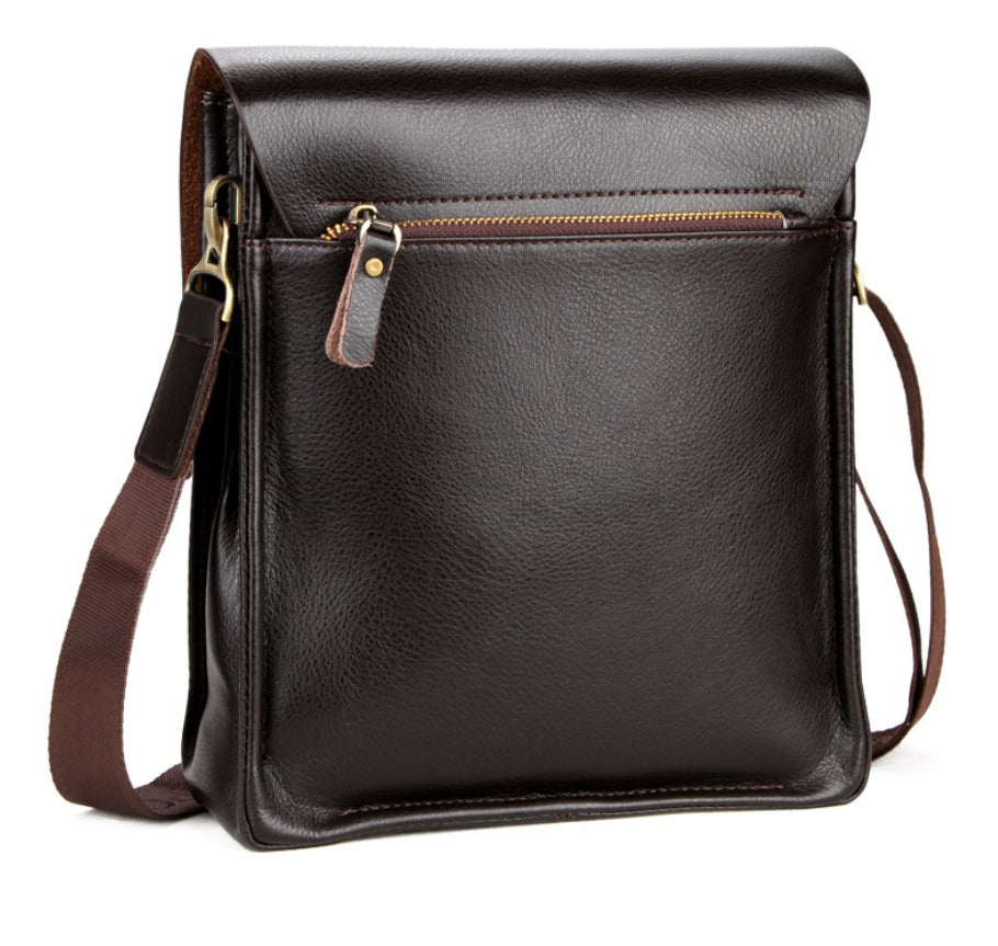 Men's PU Leather Business Shoulder Bag