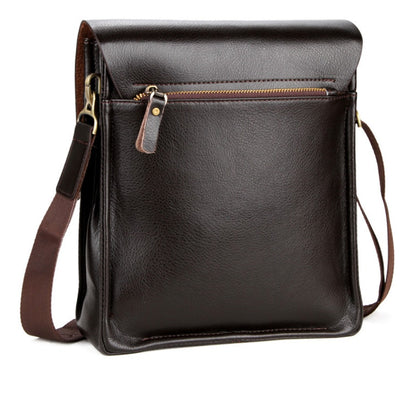 Men's PU Leather Business Shoulder Bag