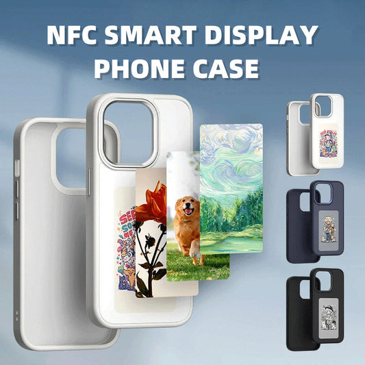 E-ink Phone Case with NFC Screen Customization
