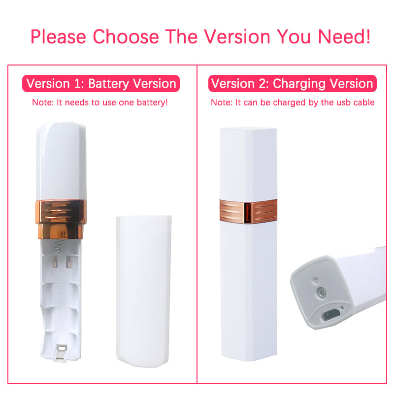 New Dry Battery Lipstick Shaving Machine for Women