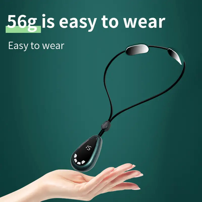 Mini Pulse Cervical Spine Massager with Heating Feature