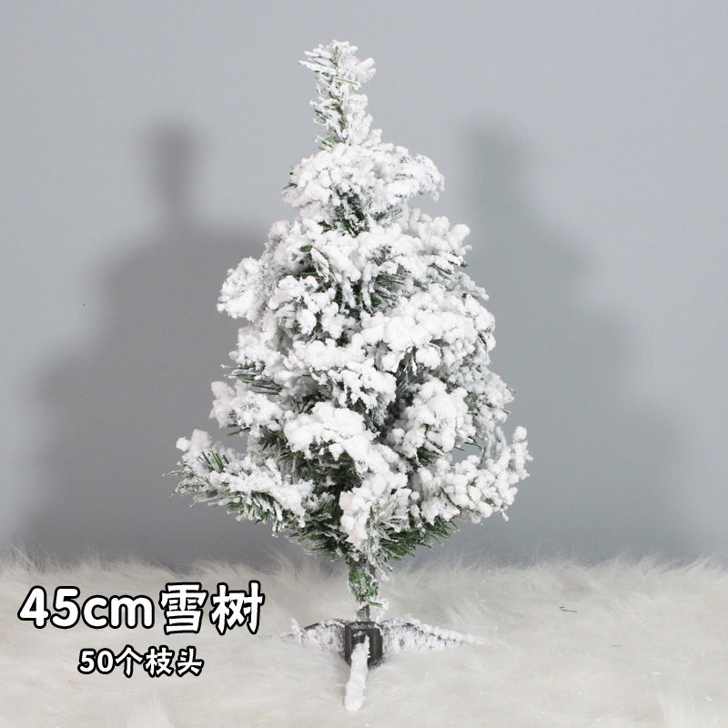 High-Quality White Artificial Snow Christmas Tree