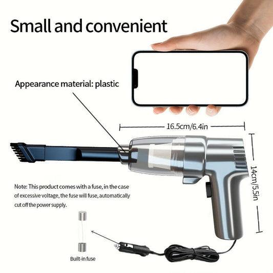 Super Strong Mini Car Mounted Vacuum Cleaner - Urbizia