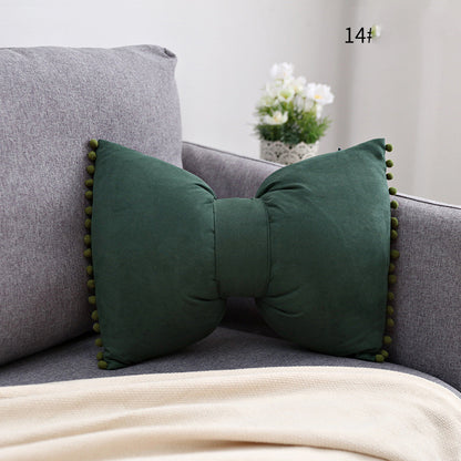 Bow Knot Pillow - Lovely Princess Cushion for Support