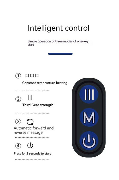 U-shaped Electric Neck Massager with Heat and Memory Foam
