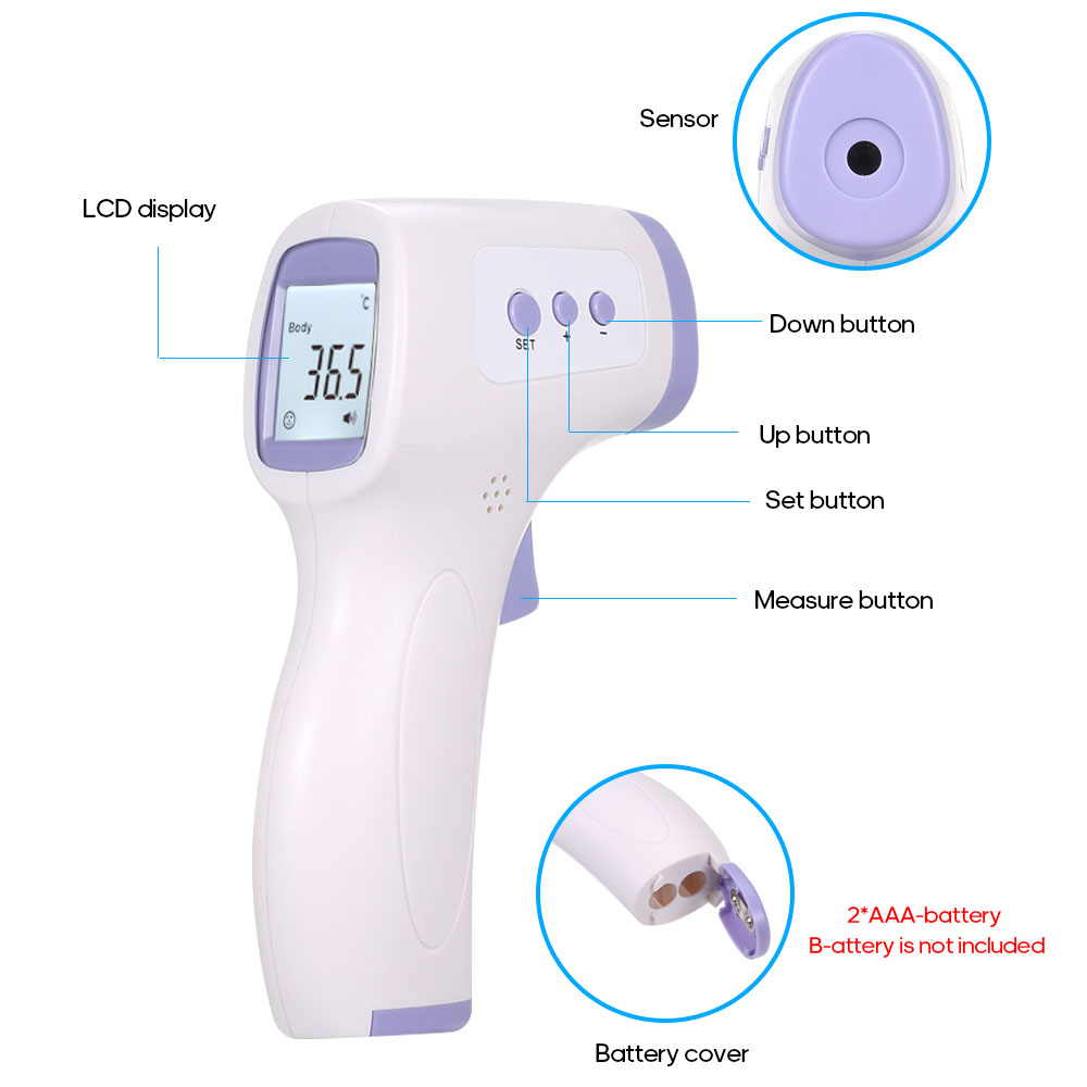 Infrared Non-Contact Forehead Thermometer