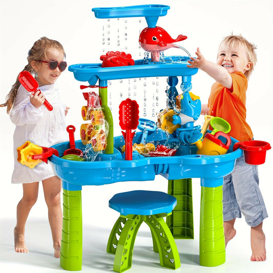 Durable Sand & Water Play Table - Urbizia
