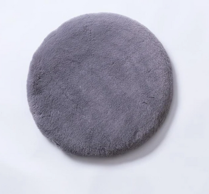 Faux Fur Memory Foam Cushion