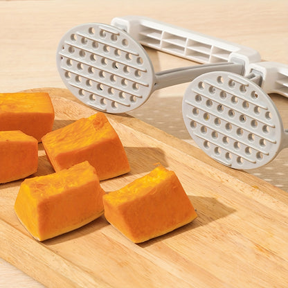 1pc Potato Masher – Non-Slip Handle, Manual Fruit & Vegetable Crusher - Urbizia