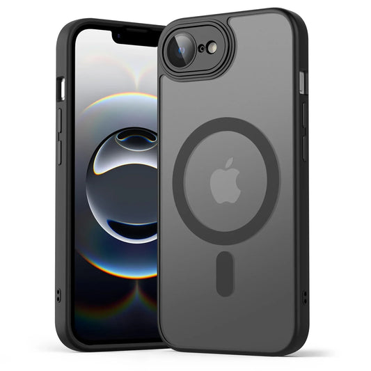 iPhone 16e & 17e Shockproof Magnetic Case – Matte Cover