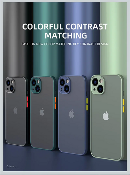 iPhone Armor Bumper Case – Shockproof Full Coverage