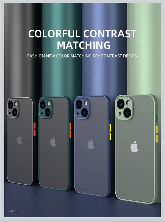 iPhone Armor Bumper Case – Shockproof Full Coverage