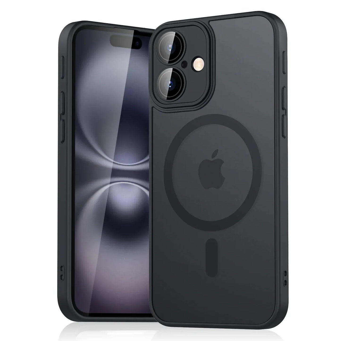 iPhone Shockproof Magnetic Case – Matte Armor Cover