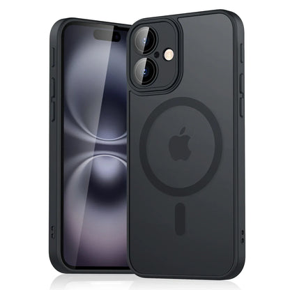 iPhone Shockproof Magnetic Case – Matte Armor Cover