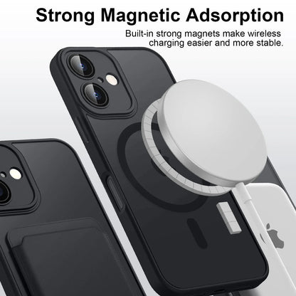 iPhone Shockproof Magnetic Case – Matte Armor Cover