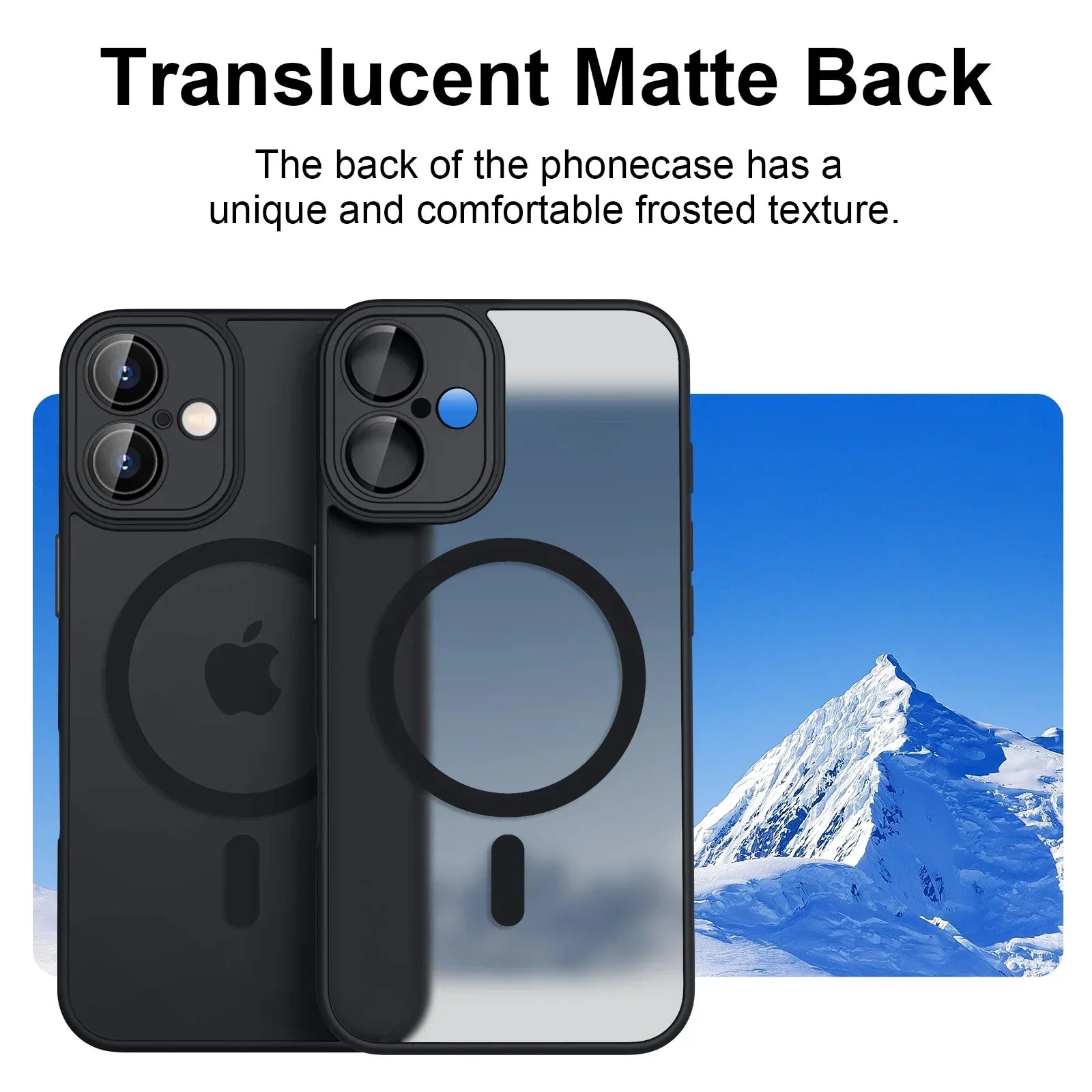 iPhone Shockproof Magnetic Case – Matte Armor Cover