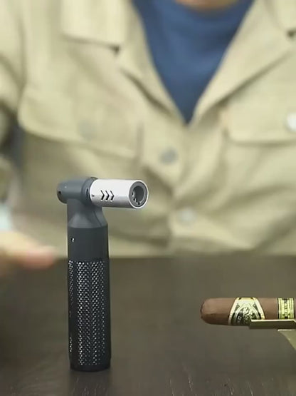HONEST Jet Butane Gas Lighter – Windproof Metal Cigar & Kitchen Torch Lighter
