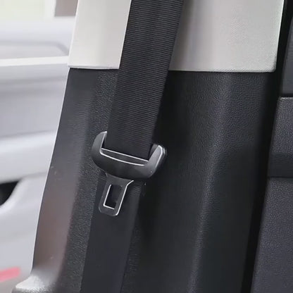 Magnetic PU Leather Seat Belt Holder Clips – 2 Pack
