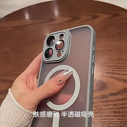 Magnetic Armor Shockproof Case – iPhone 11–17 Series